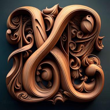 3D model Ampersand game (STL)